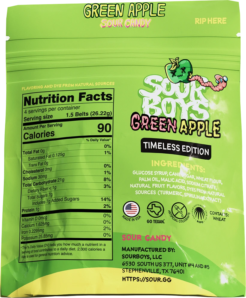 Green Apple SourBoys product image (2)