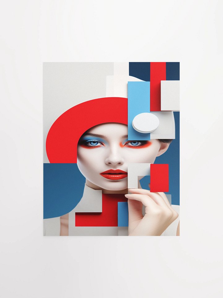 Avant-Garde Gaze Matte Unframed Wall Art Paper Canvas product image (1)