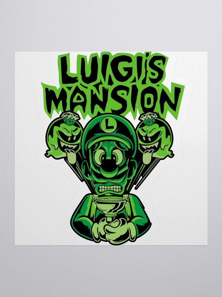 luigi's Mansion sticker product image (2)
