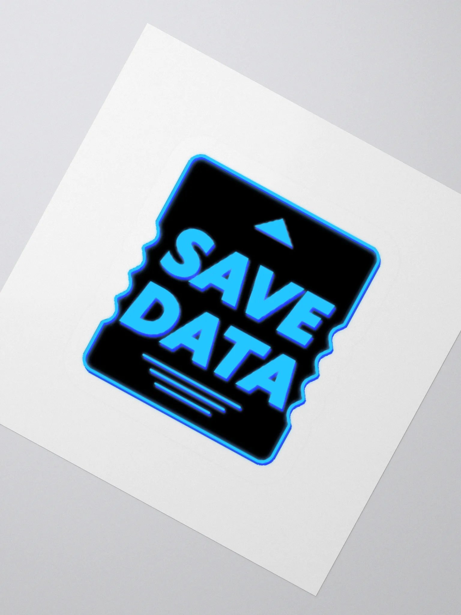 Save Data Logo Sticker product image (2)