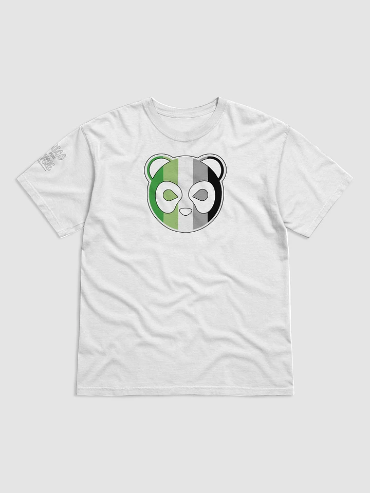 Aromantic Pride Flag Panda Logo product image (1)