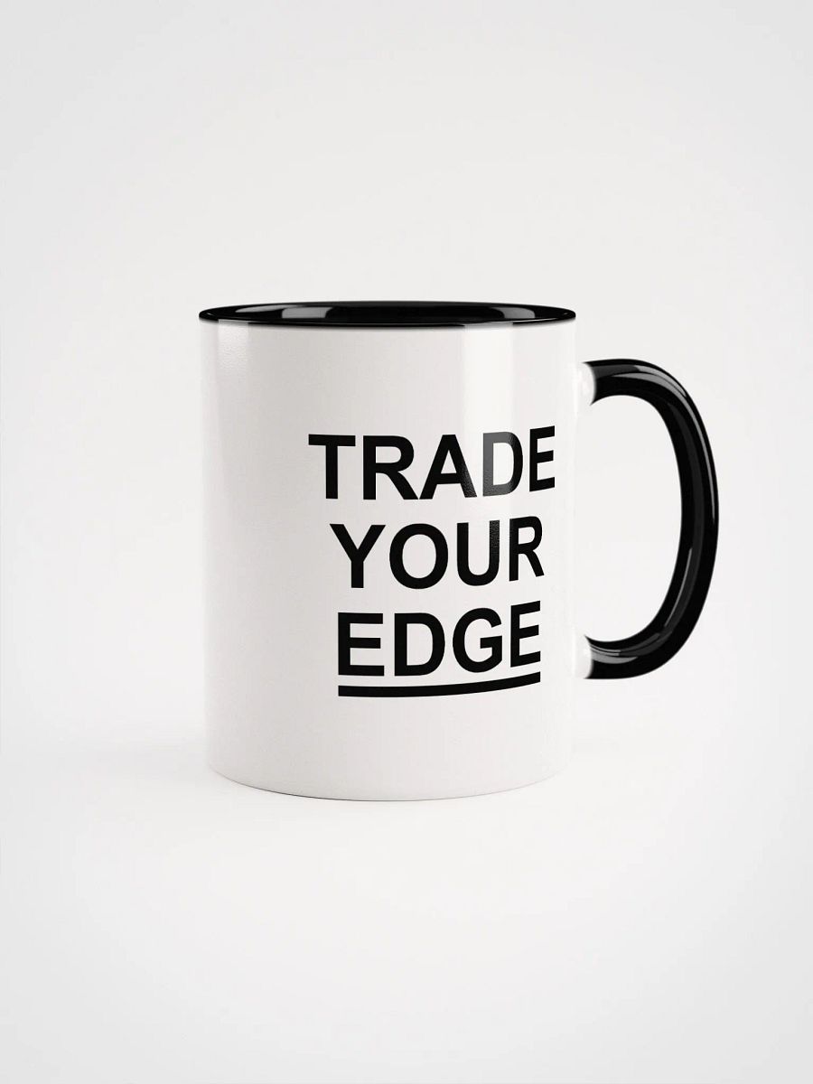 Coffee Mug (TRADE YOUR EDGE, Black & White) product image (1)