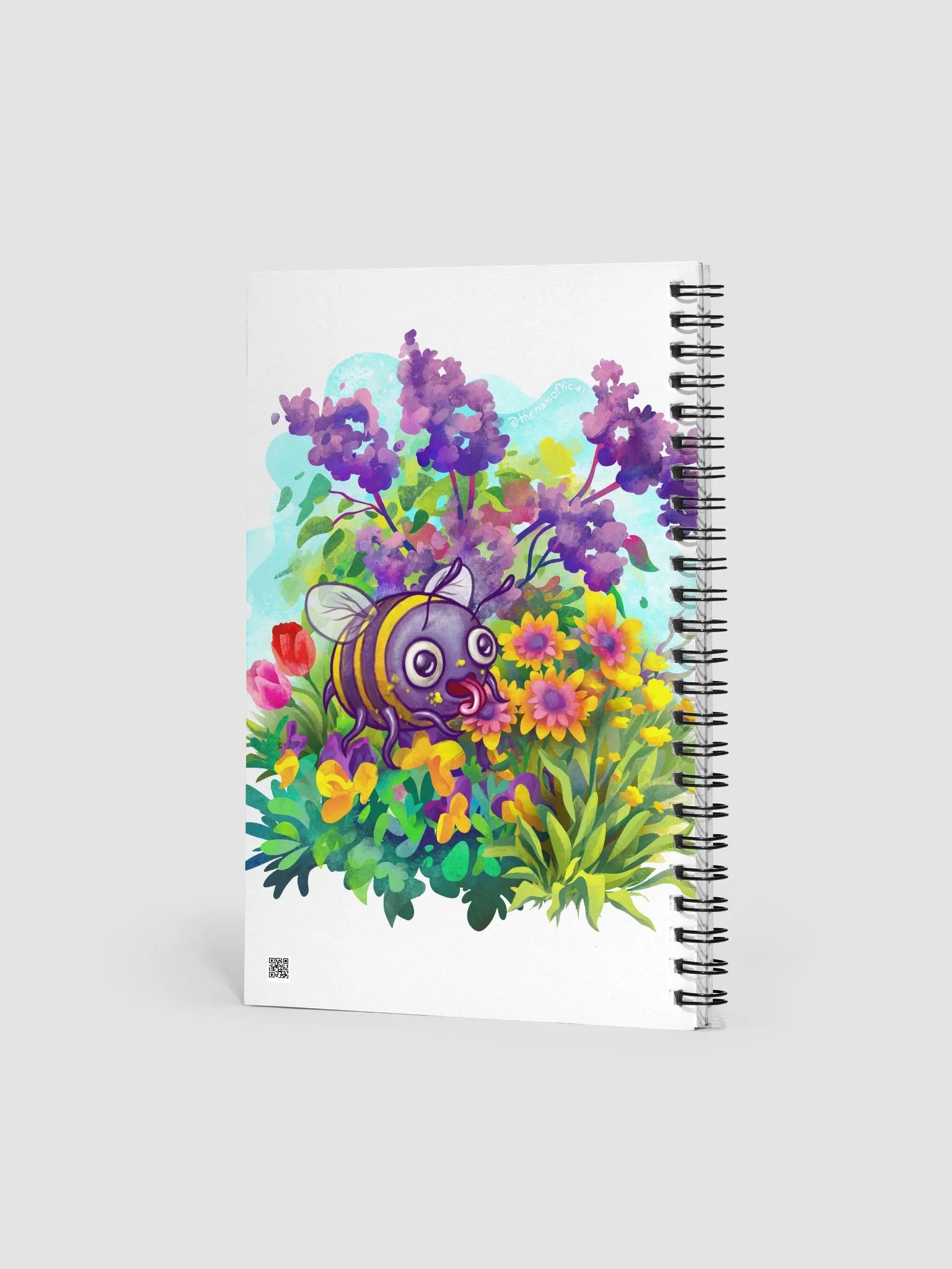 Gettin' Pollenated Spiral Notebook product image (3)