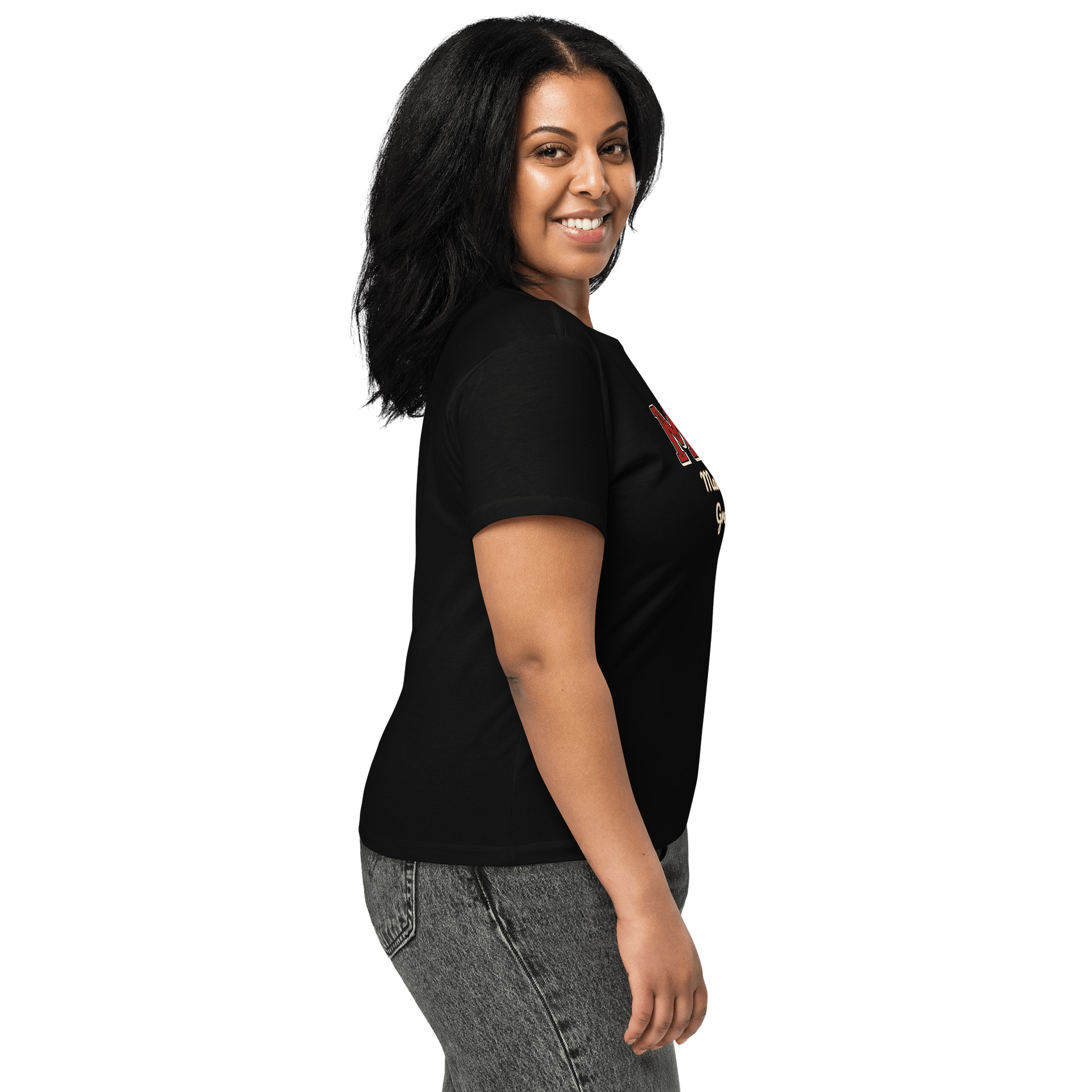 MEGA, high-waisted cotton t-shirt product image (8)