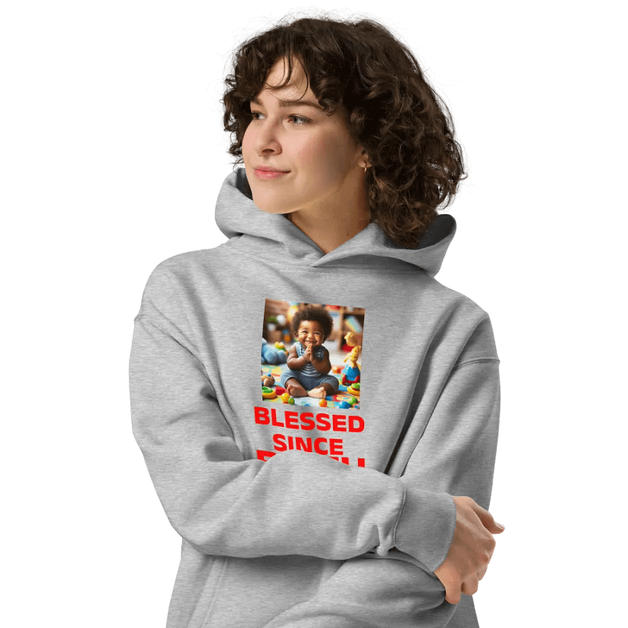 Blessed Since Birth Hoodie (Unisex) product image (4)