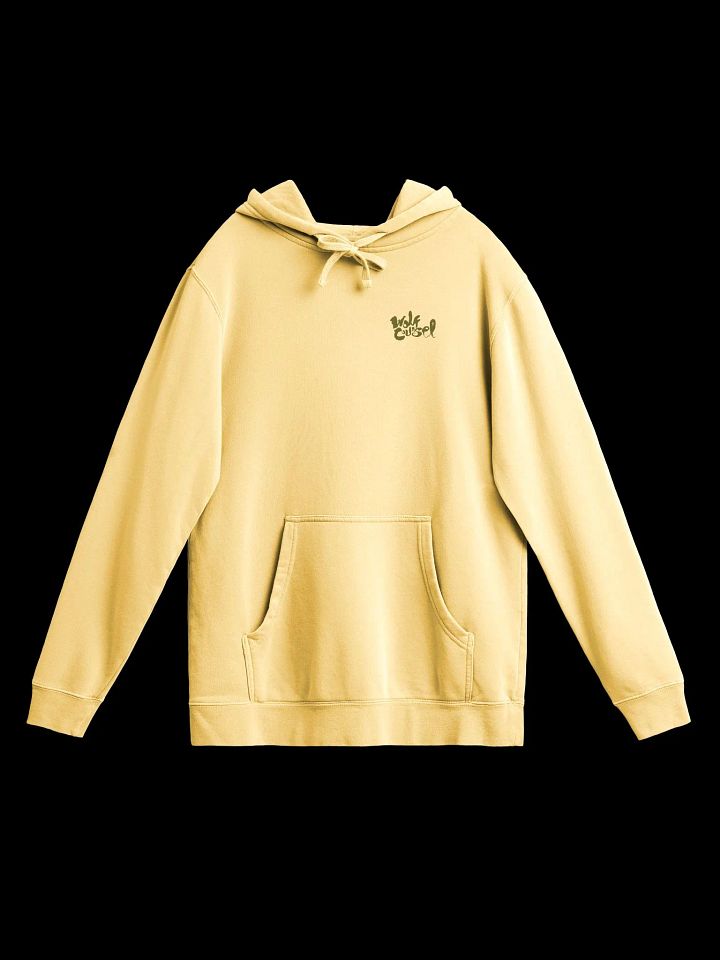 Wolf Counsel Independent Trading Co. Pigment Dyed Hoodie (Back Patch) product image (1)