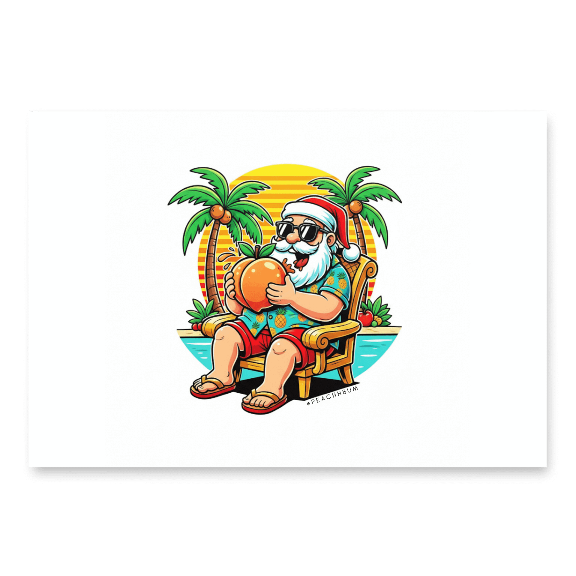 Peachmas Gift Wrap product image (2)