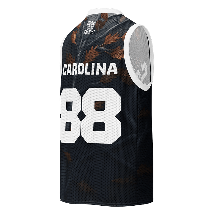 Satellite Society Carolina Camo Basketball Jersey (Appalachian Ember) product image (2)