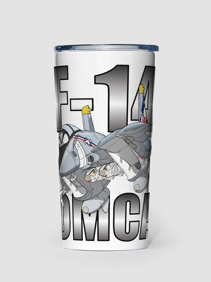 F-14 Tomcat Illustrated 20oz Stainless Steel Tumbler product image (1)