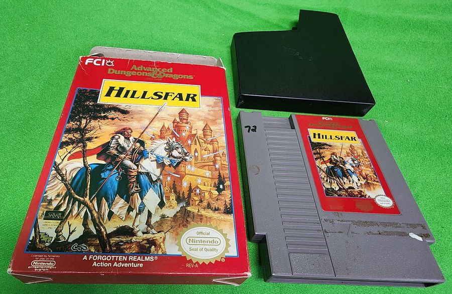 NES - Advanced Dungeons & Dragons: Hillsfar - No Manual product image (1)