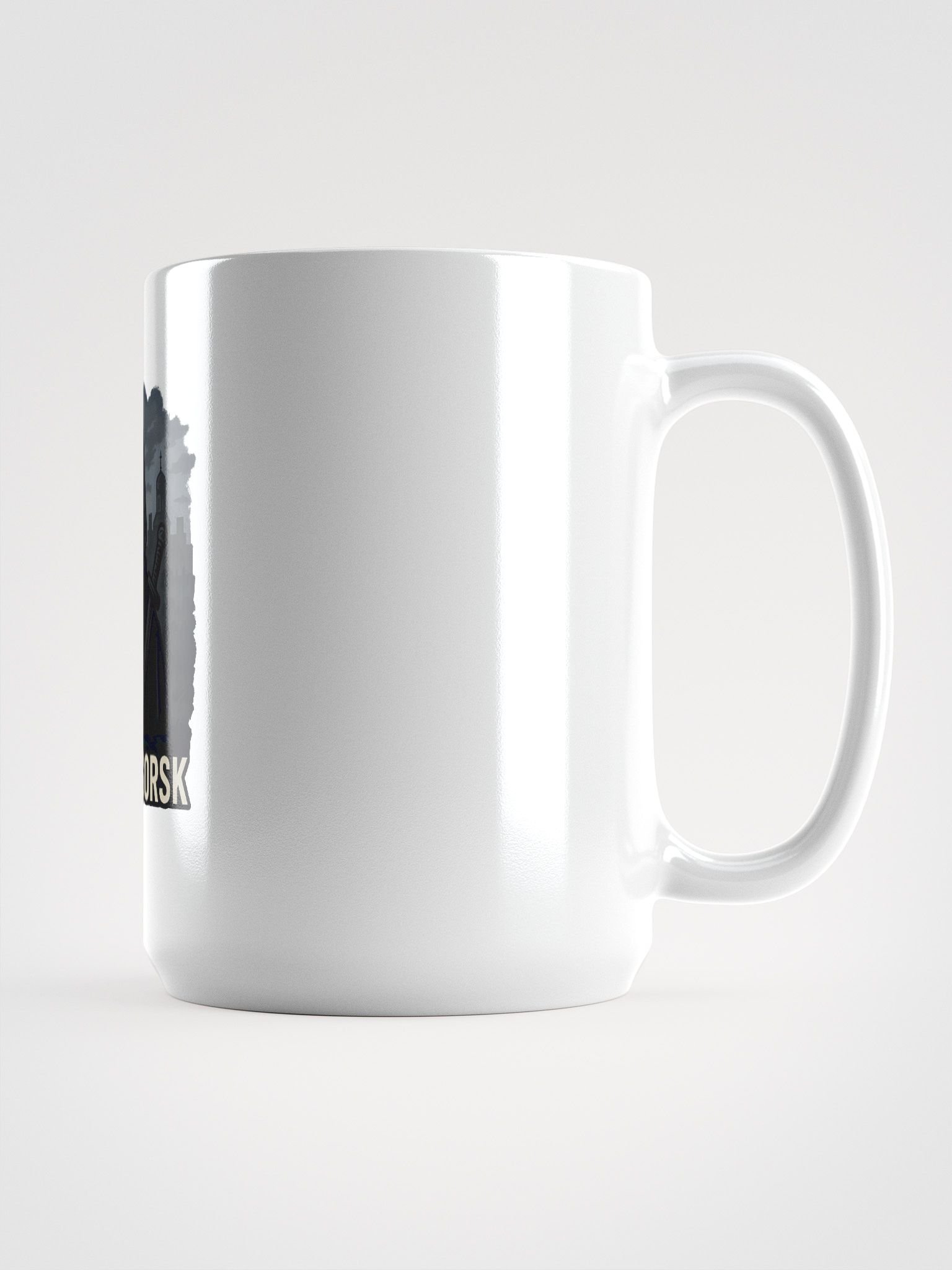 Chernogorsk White Mug product image (2)