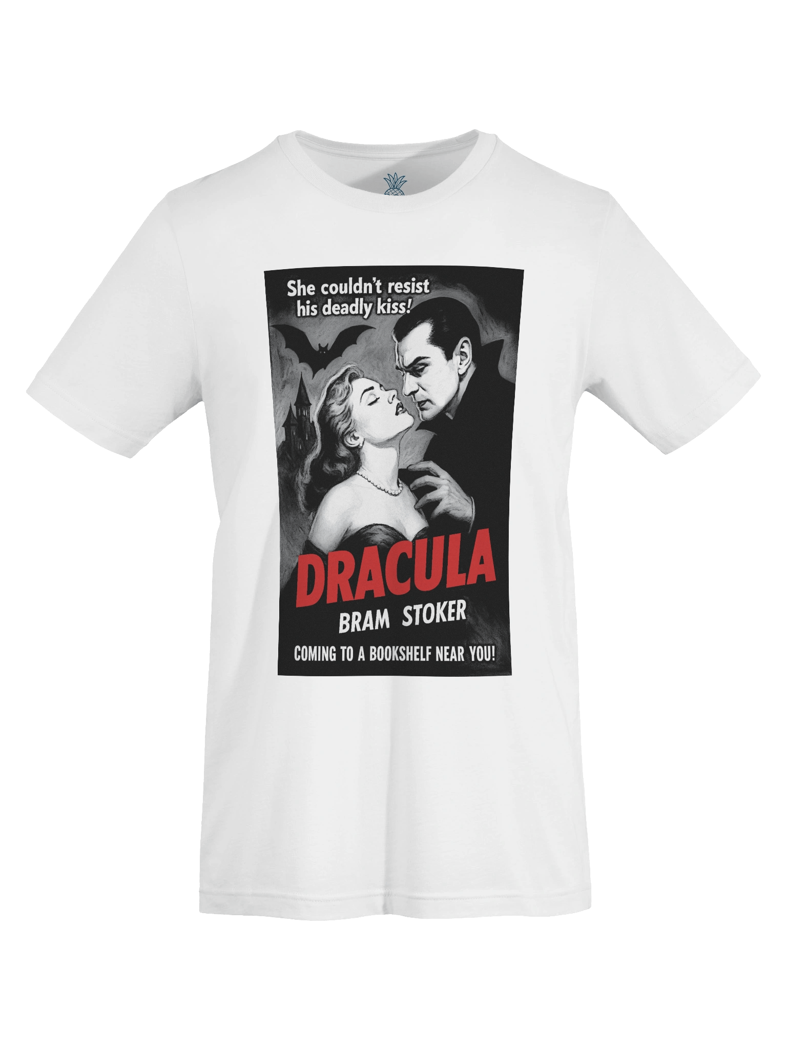 "Dracula" 1950's Faux Retro Film Poster Bram Stoker Unisex T-Shirt product image (127)