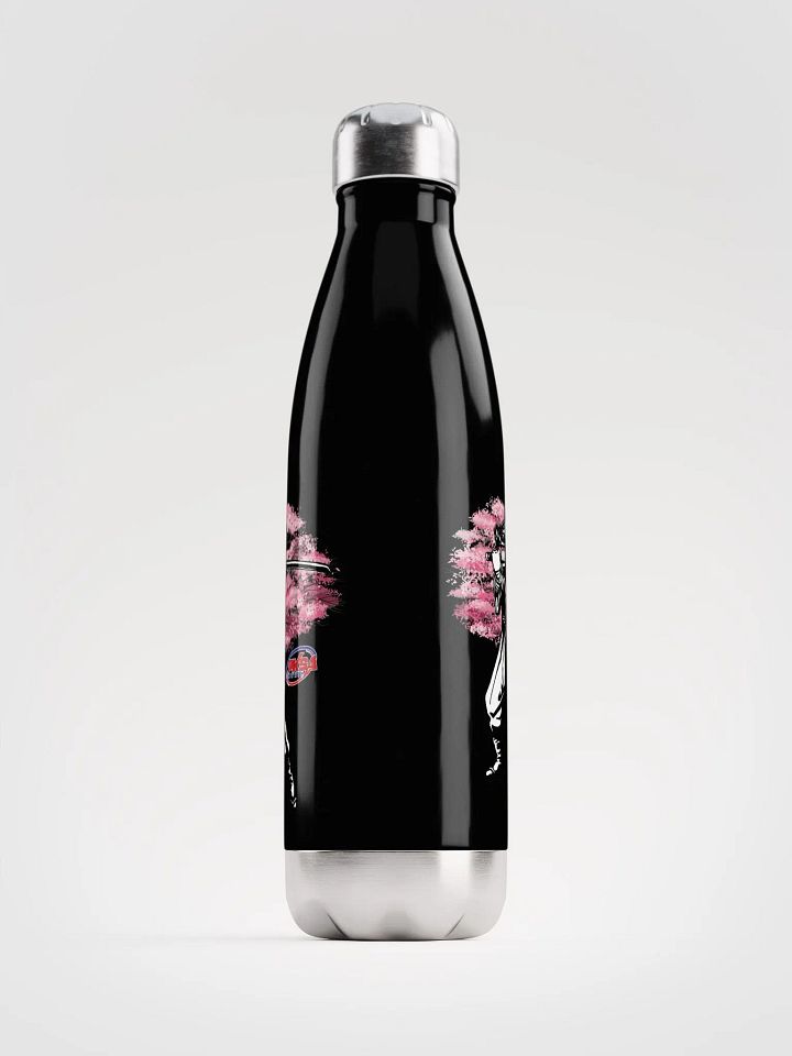 Samurai & Cherry Blossom Water Bottle product image (1)