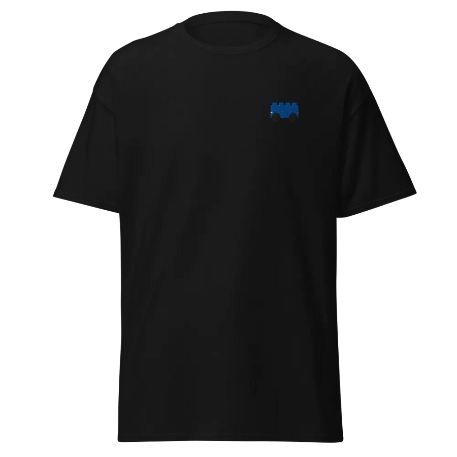 Brick-Car Tee Stitched Blue product image (24)