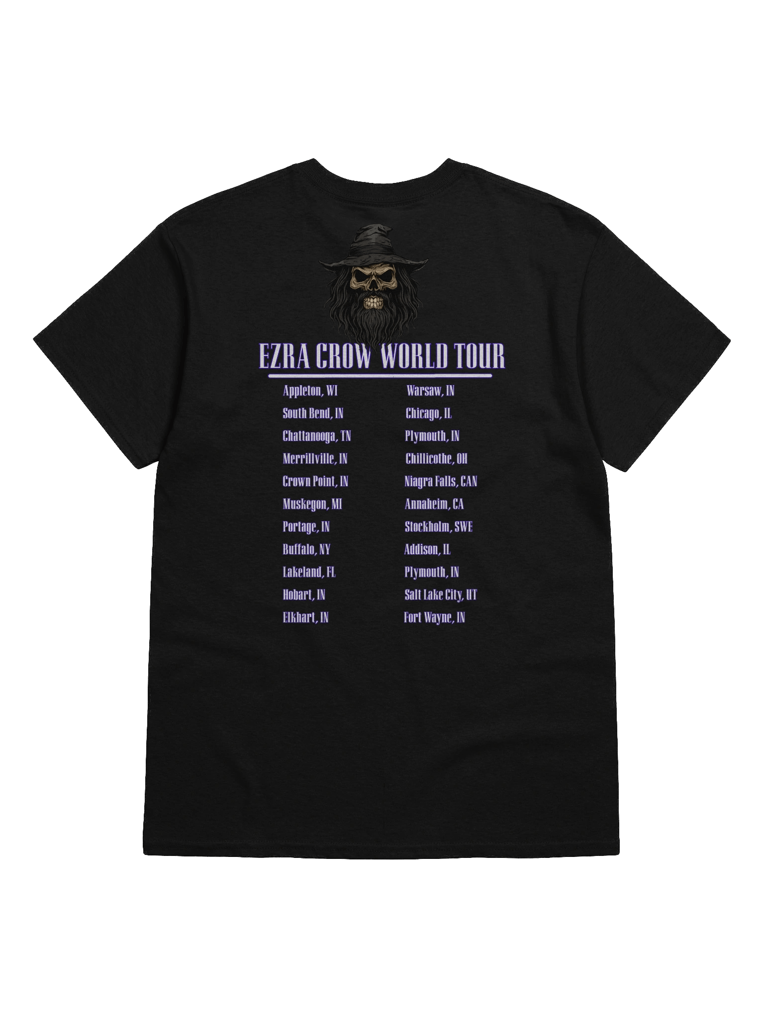 Ezra Crow 2025 World Tour Heavy Weight Tee product image (6)