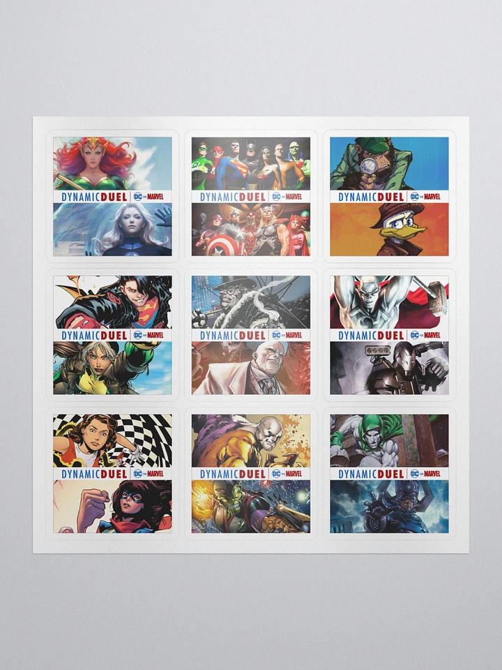 Dynamic Duel Episode Cover Stickers - Series 6 product image (1)