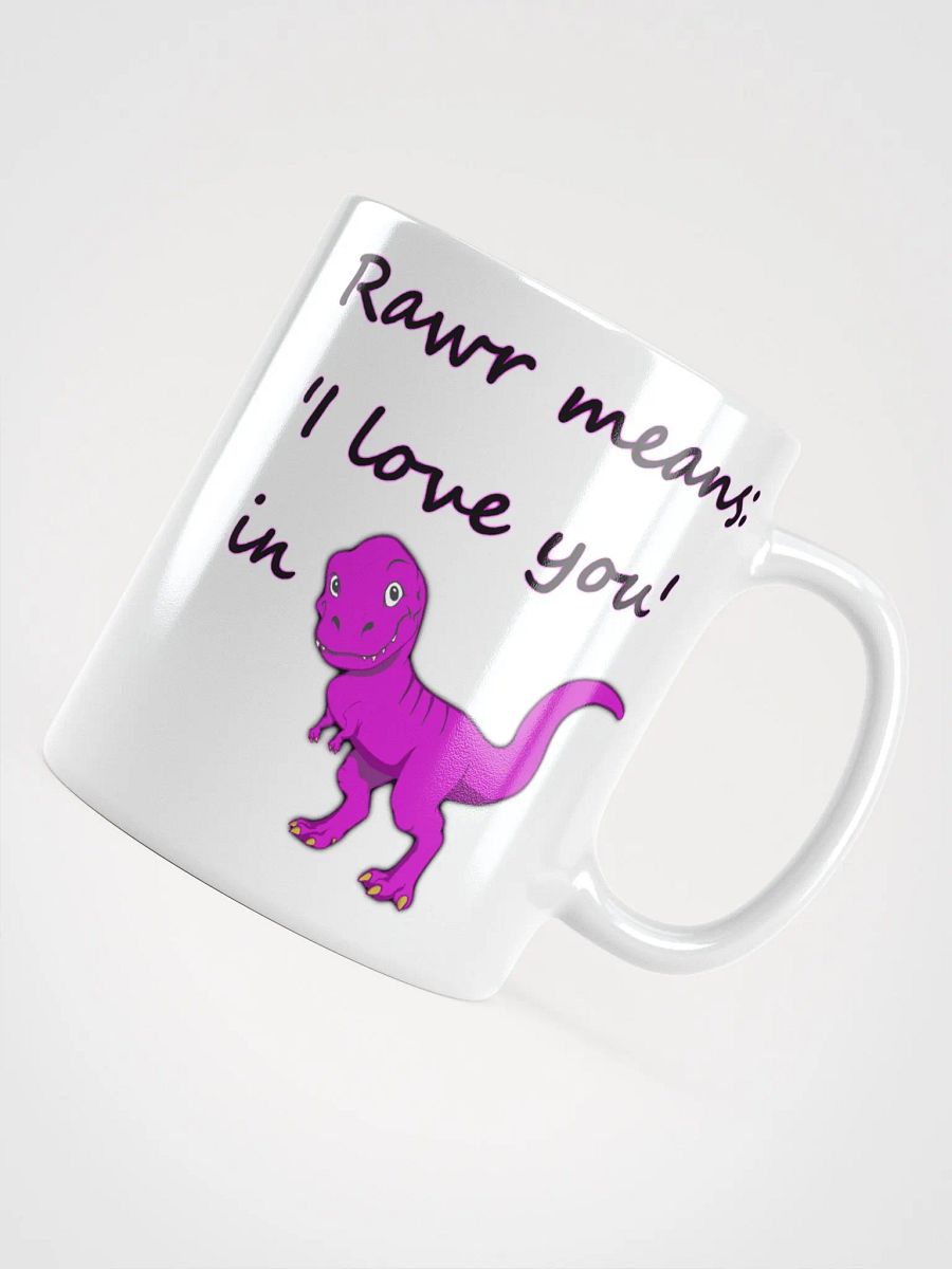 Rawr mug - white product image (7)