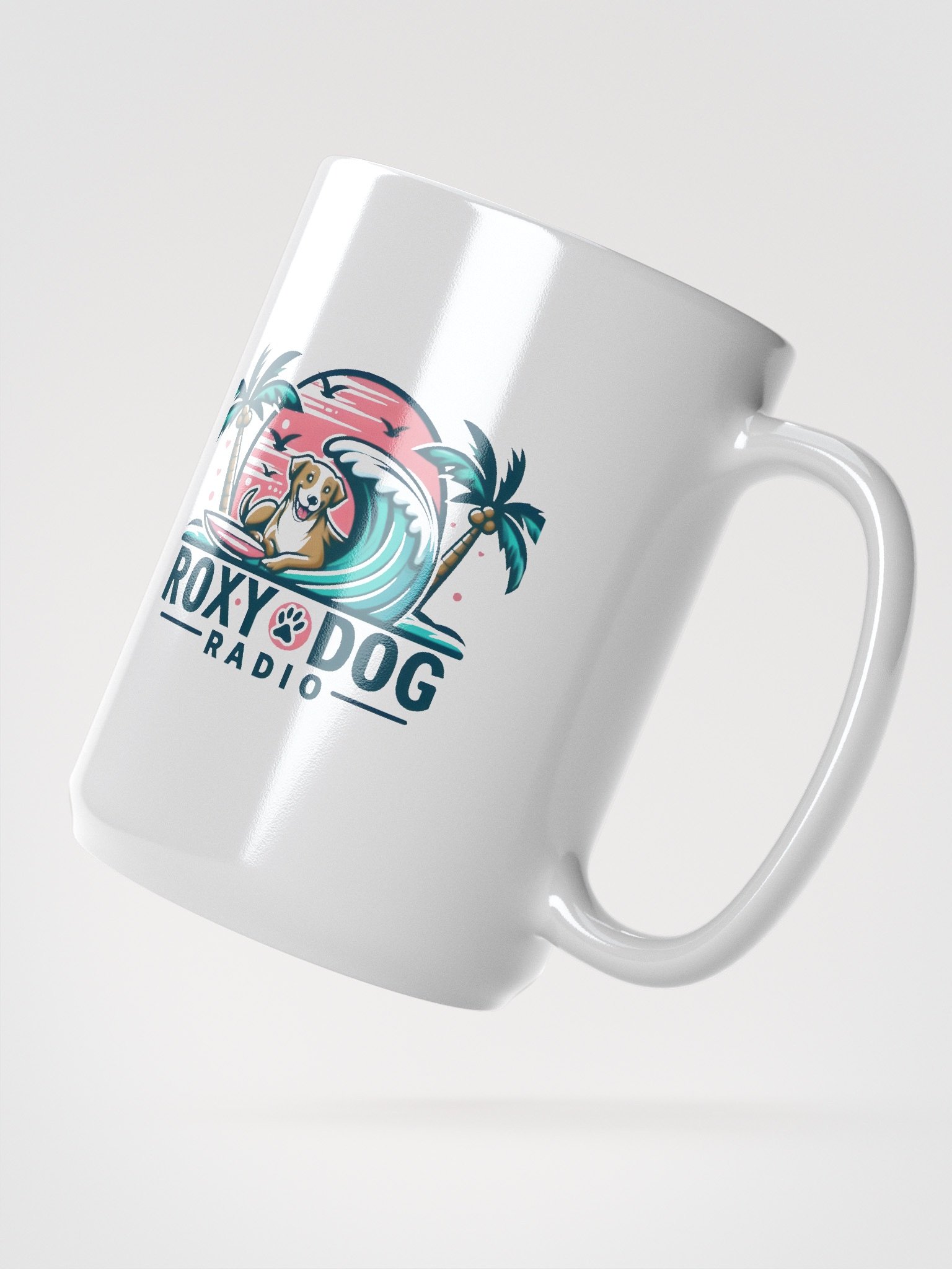 Roxy Dog Radio Surf Dog Coffee Mug product image (2)