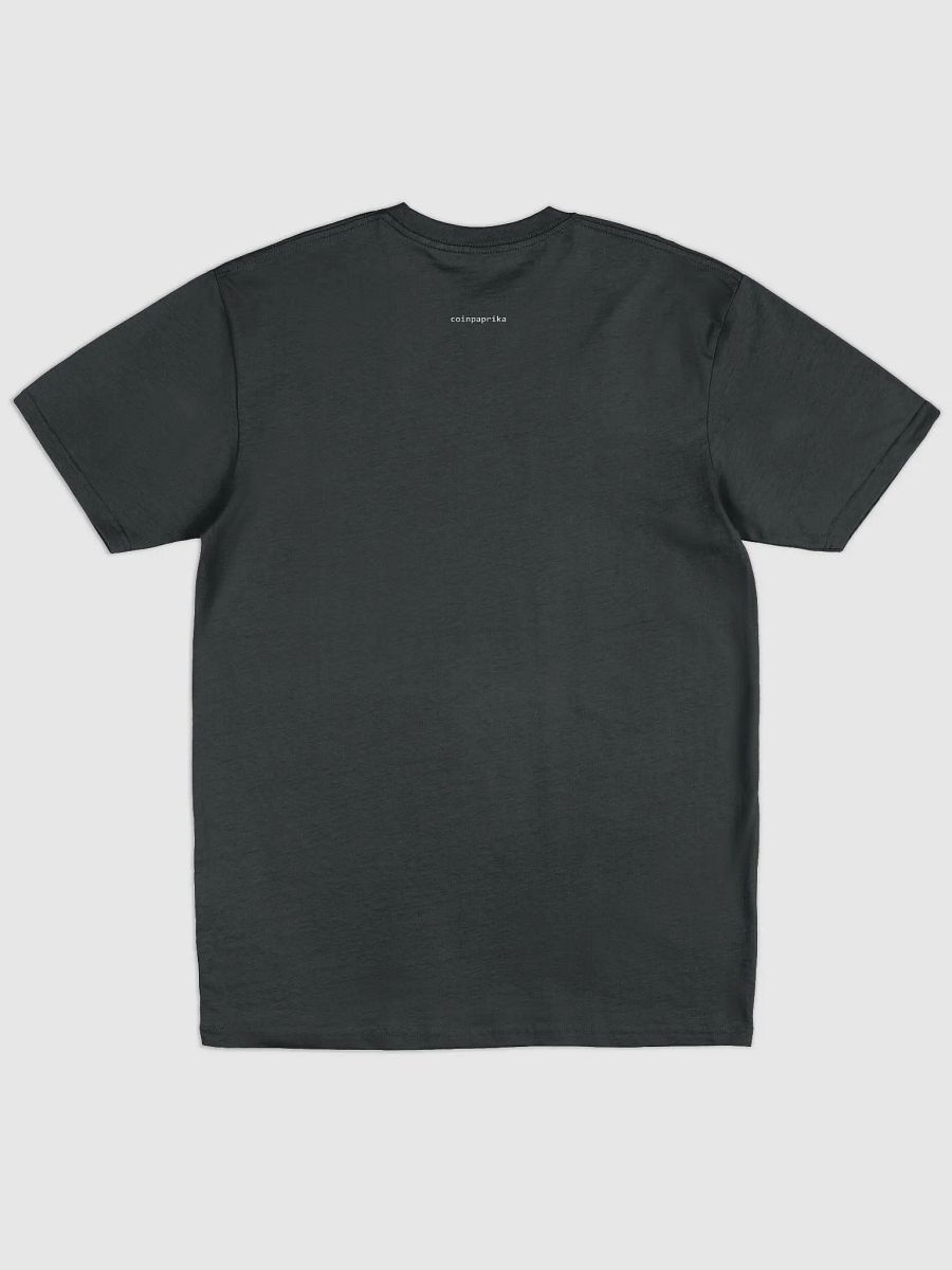 Black Minimal Coinpaprika T-Shirt 2.0 product image (2)