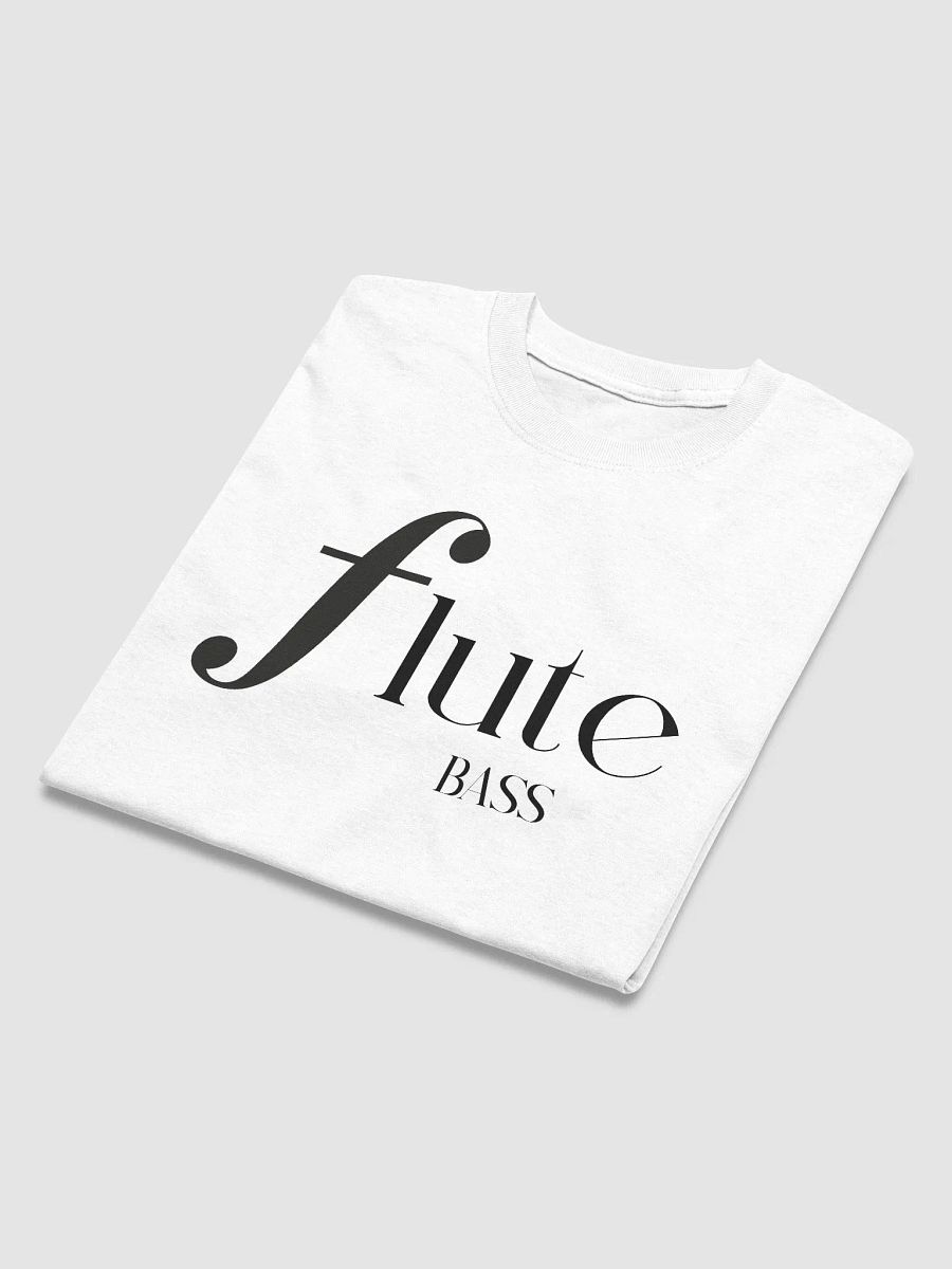 Forte Flute Tee - Black Letters - Bass - Unisex product image (4)