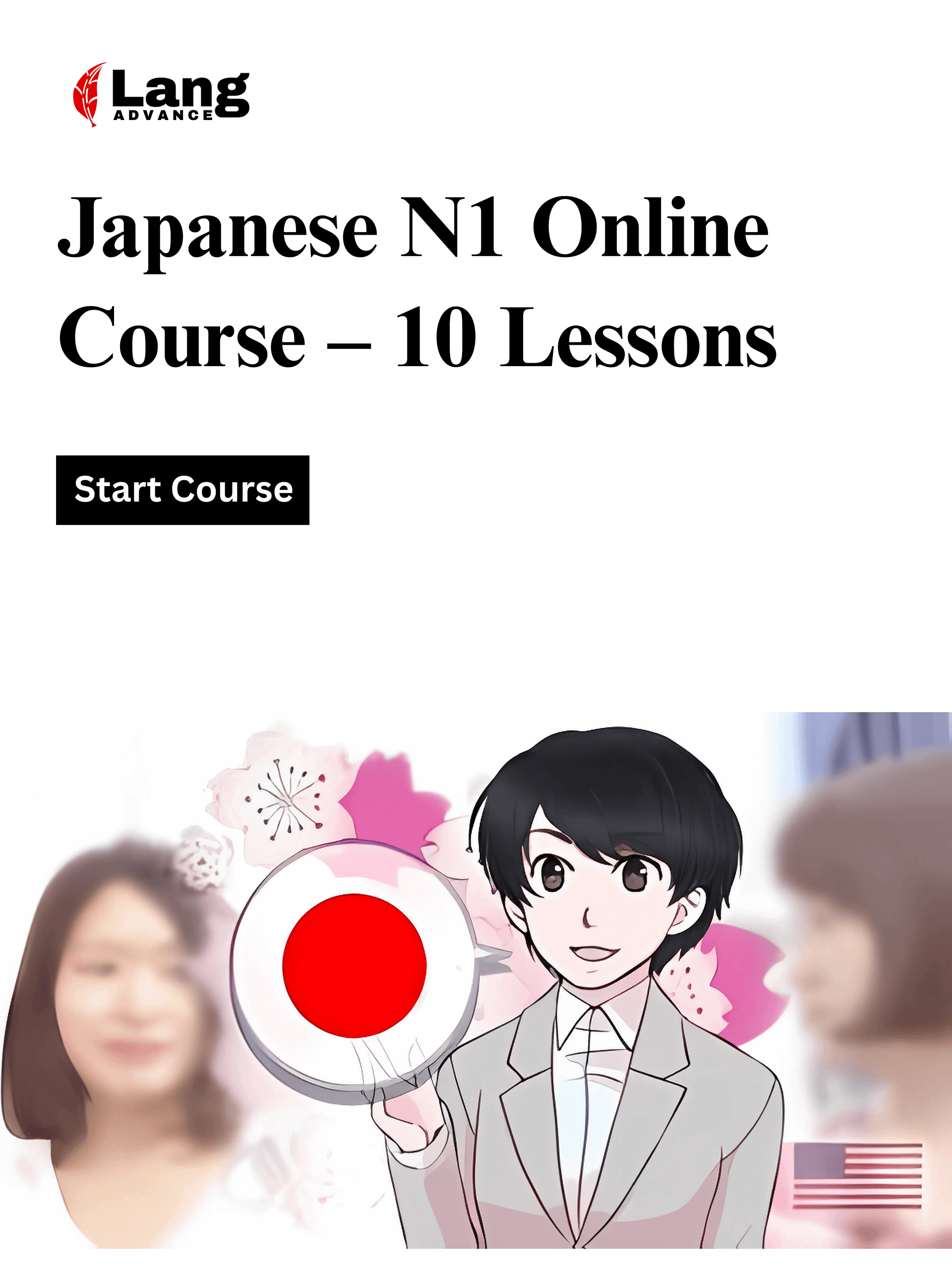 Online Japanese N1 Course(All 10 lessons) product image (1)