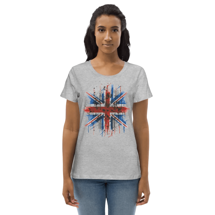 Womens Urban Graffiti Union Jack Tee product image (13)