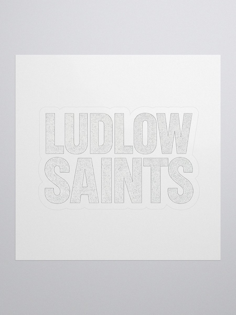 LUDLOW SAINTS STICKER product image (1)