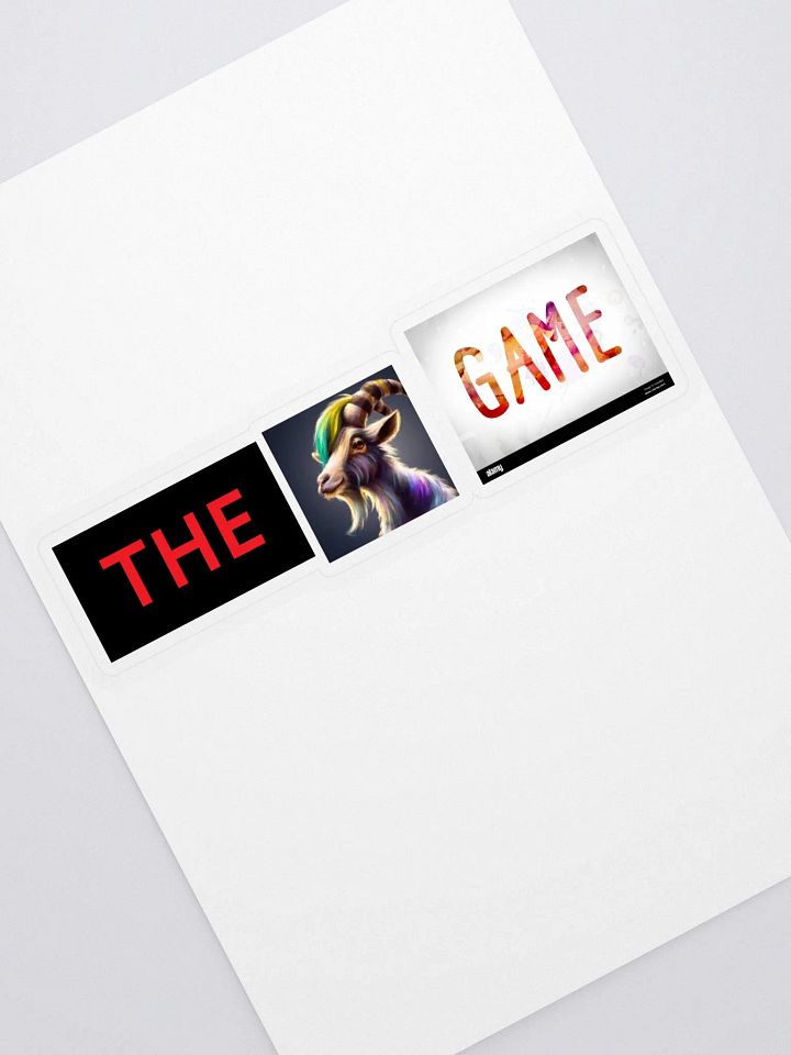 the goat stickers product image (2)