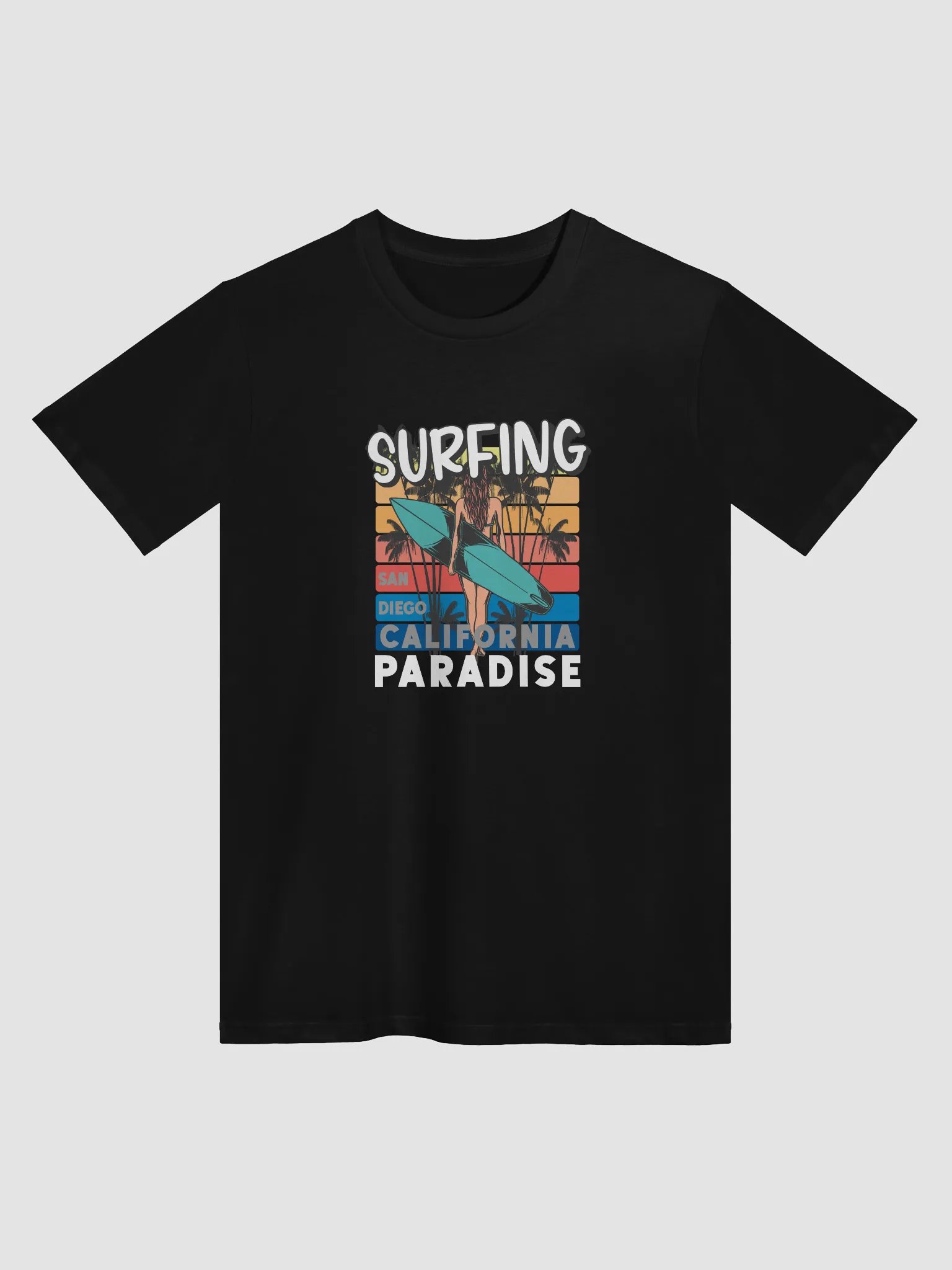 Sunset Surfer Unisex Tee product image (6)