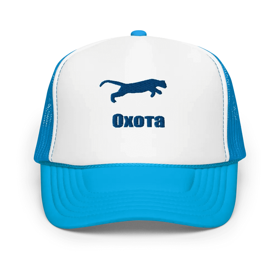 Embraided Instinctual Blue Puma Foam Trucker Hat product image (7)