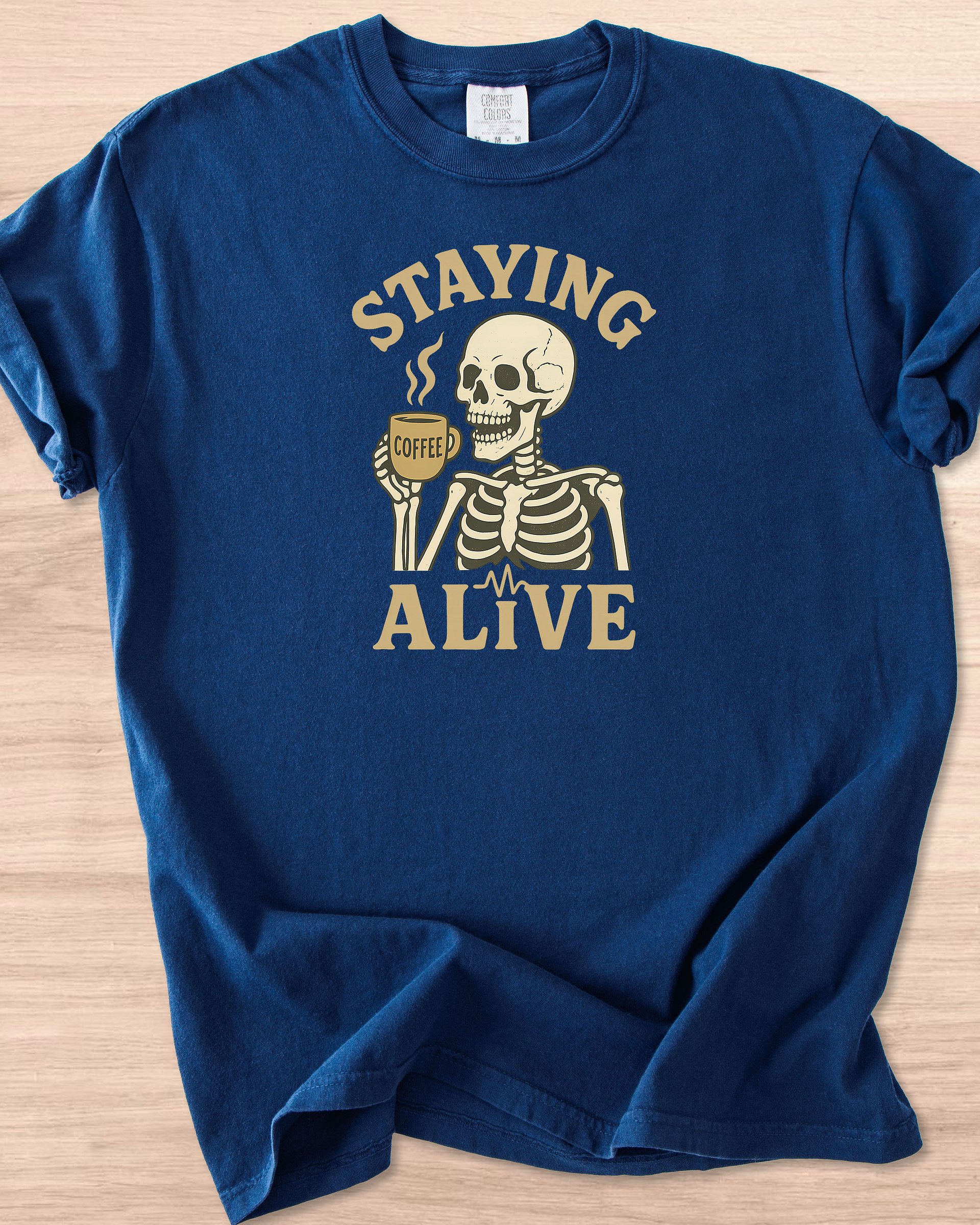 Staying Alive Tee product image (60)