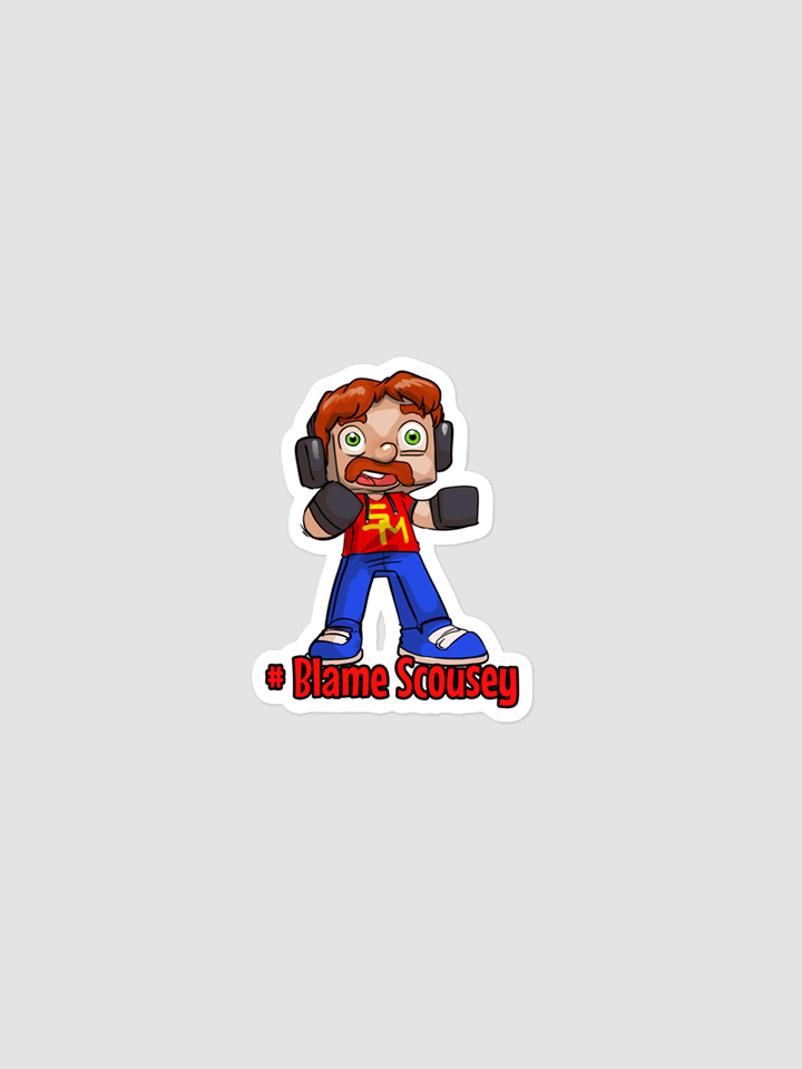 Blame Scousey Sticker product image (1)