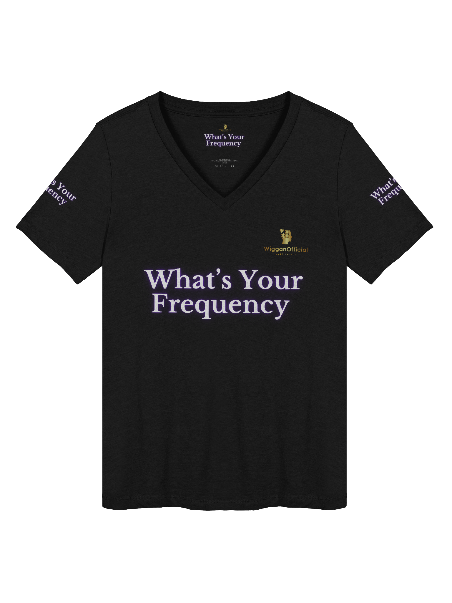WigganOfficial Frequency V-Neck T-Shirt product image (1)