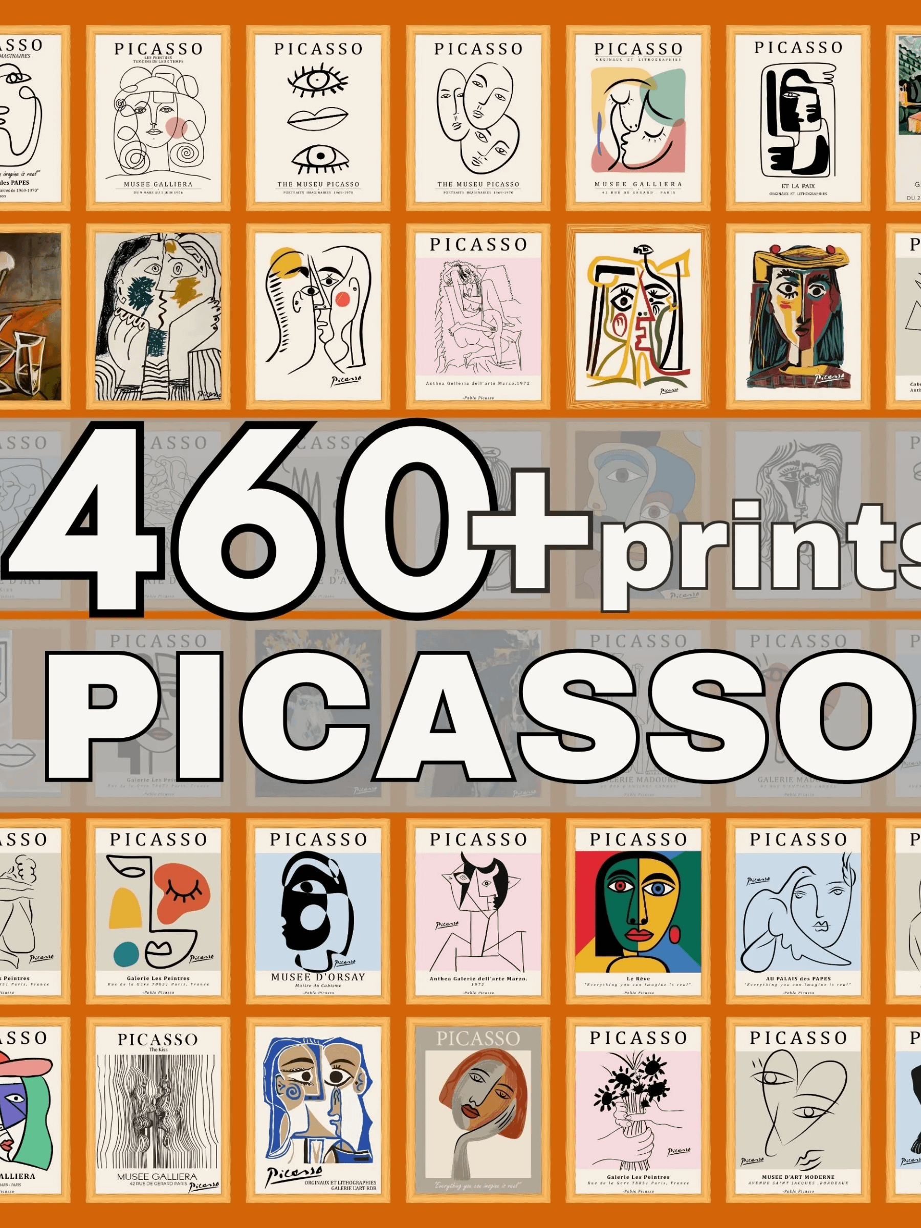 460 Picasso Exhibition Wall Art Bundle product image (1)