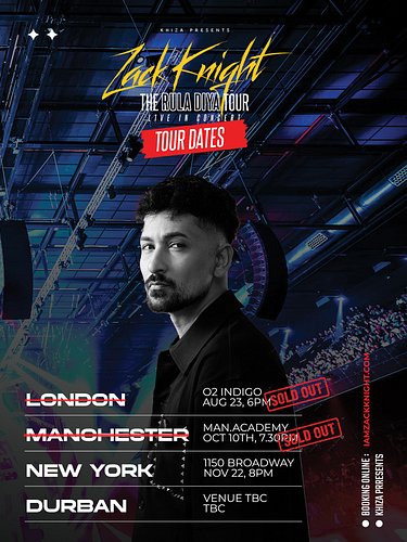 London & Manchester sold out! NYC next?