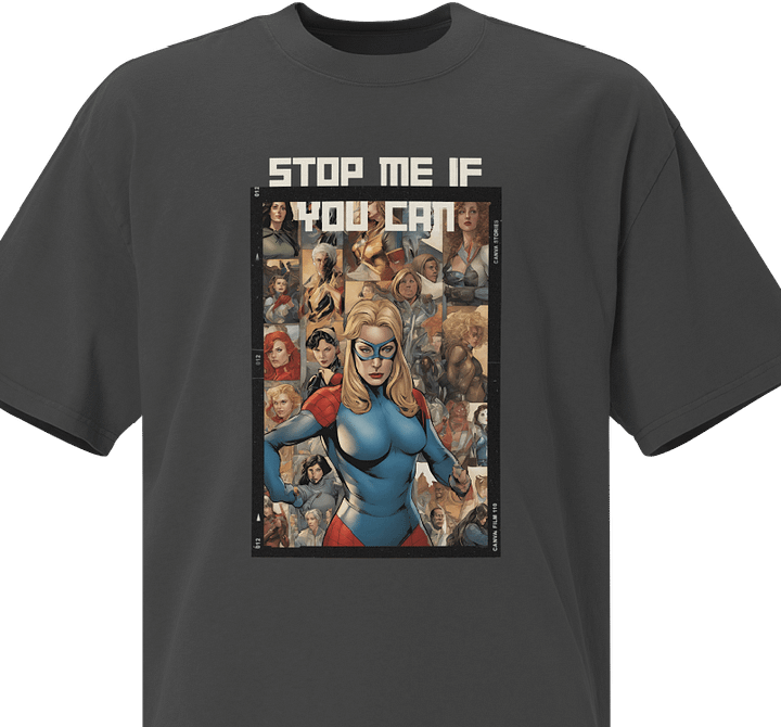 Stop me if you can oversized tee product image (1)