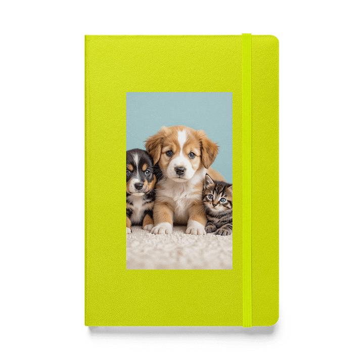Furry Friends Hardcover Notebook product image (1)