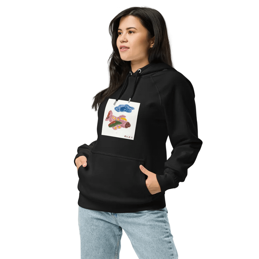 Kid Airplane (SOL'S Unisex Eco Raglan Hoodie) product image (2)