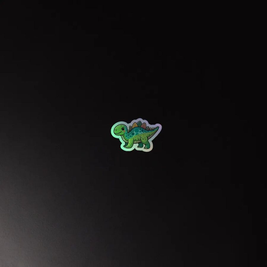Steve the Stego Holo Sticker product image (4)