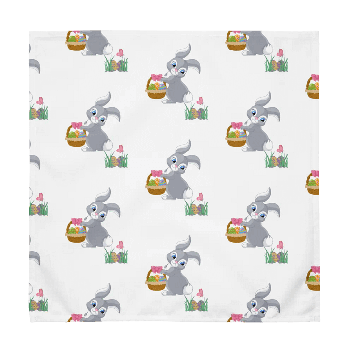 Easter Bunny Cloth Napkin Set (4) product image (1)