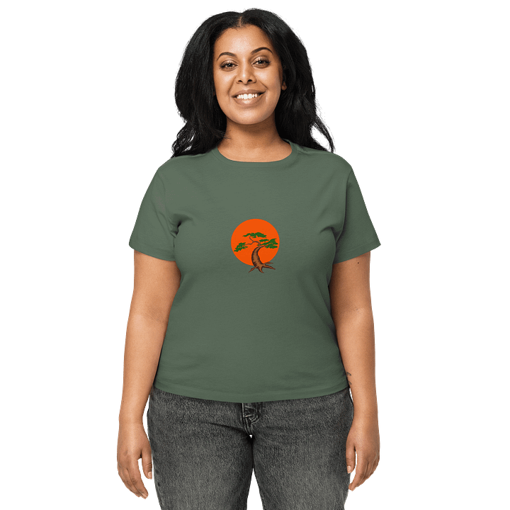 Nature's Sunset Tree High-Waisted Tee product image (1)
