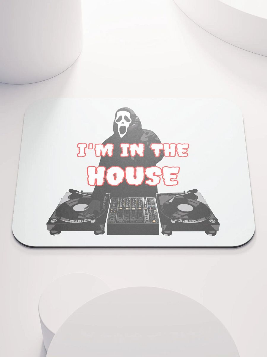 Ghostface in the house Classic Mouse Pad product image (1)
