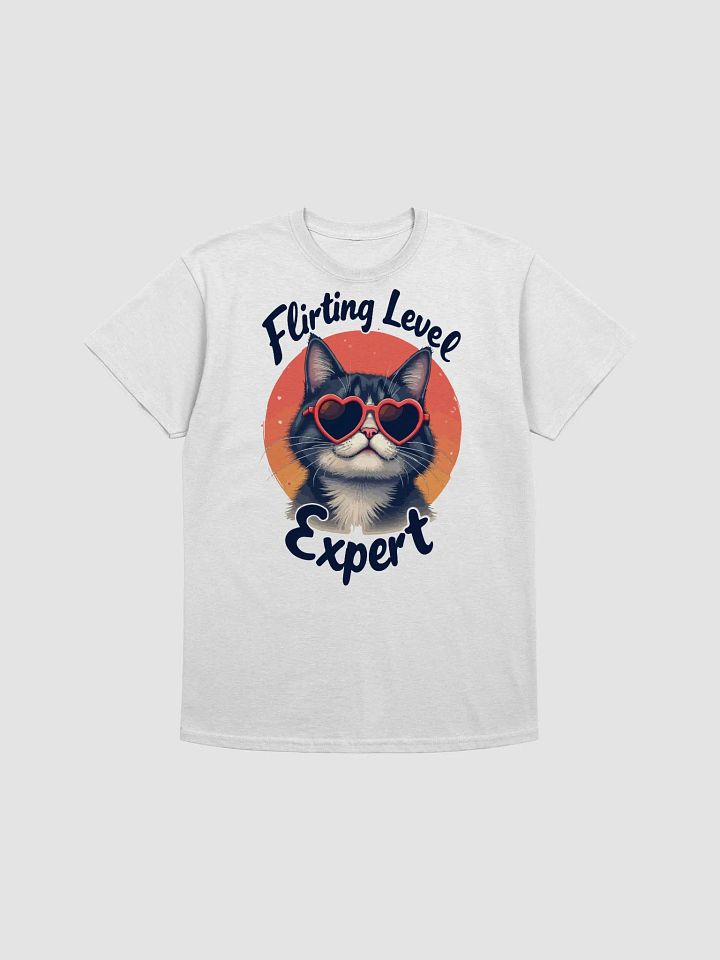 Flirting Level Expert Cat T-Shirt product image (1)