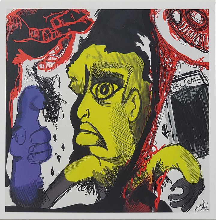 Lost Looking For Friends 8x8 Matte Print product image (2)