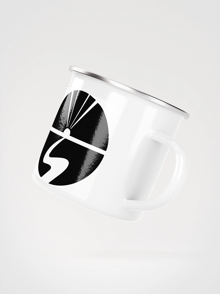visionswell Enamel Mug – Live Light, Sip Intentionally product image (3)