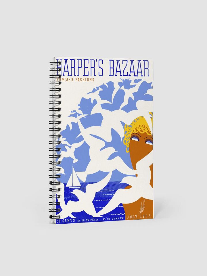 Harper's Bazaar 1935 Spiral Notebook product image (1)