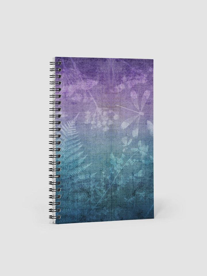 Blue Wildflowers Spiral Notebook product image (1)