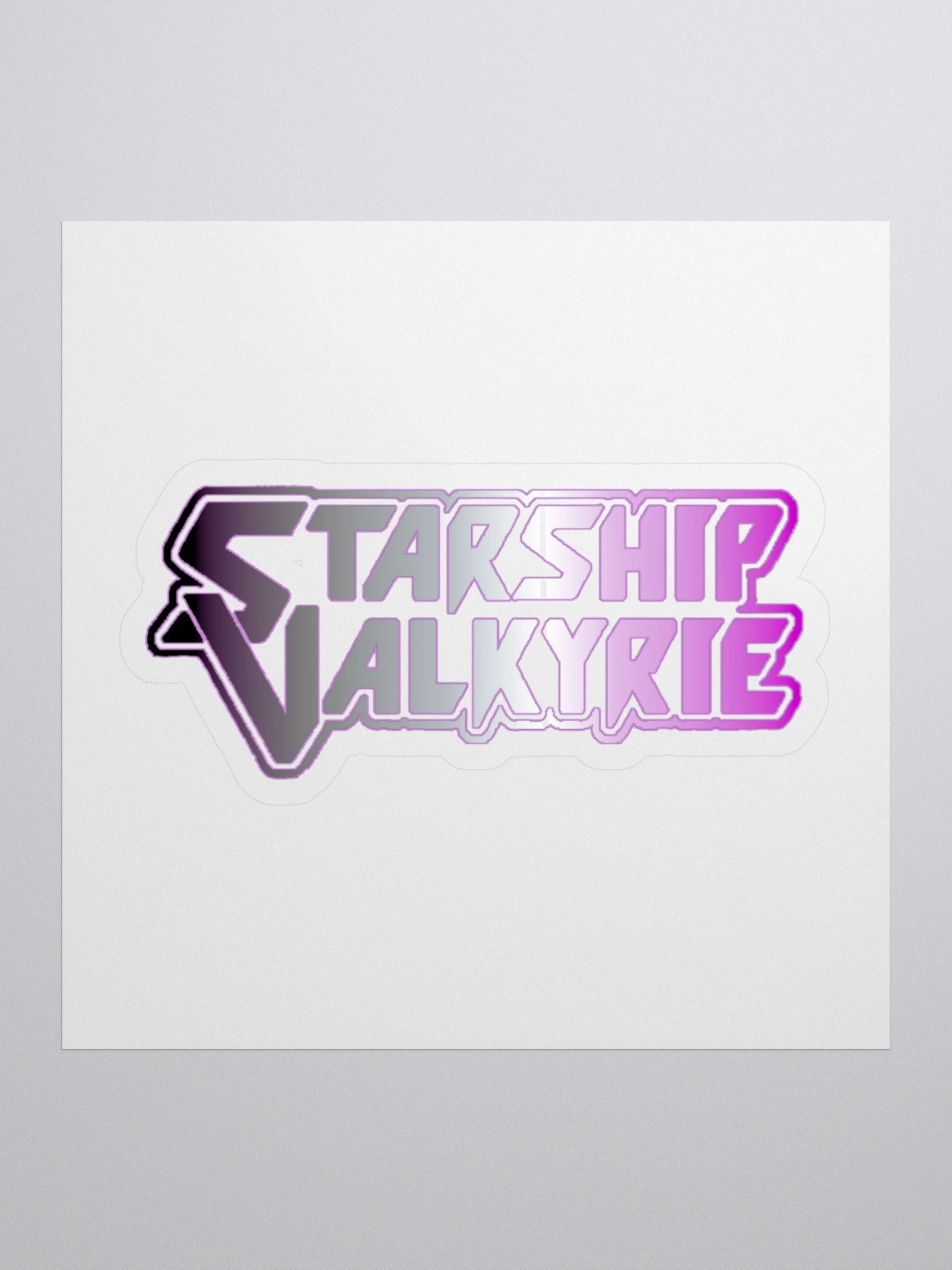 Starship Valkyrie Ace Pride SSV Logo Sticker product image (1)
