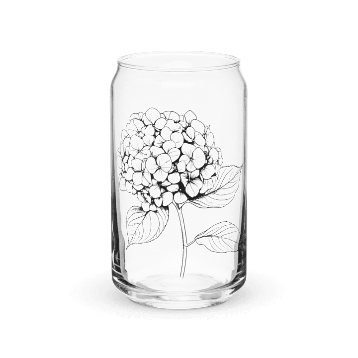 Hydrangea Sleek Can-Shaped Glassware product image (1)