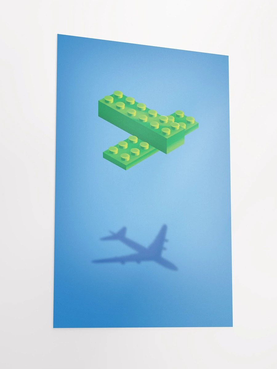 Plane (Green) | Poster product image (3)